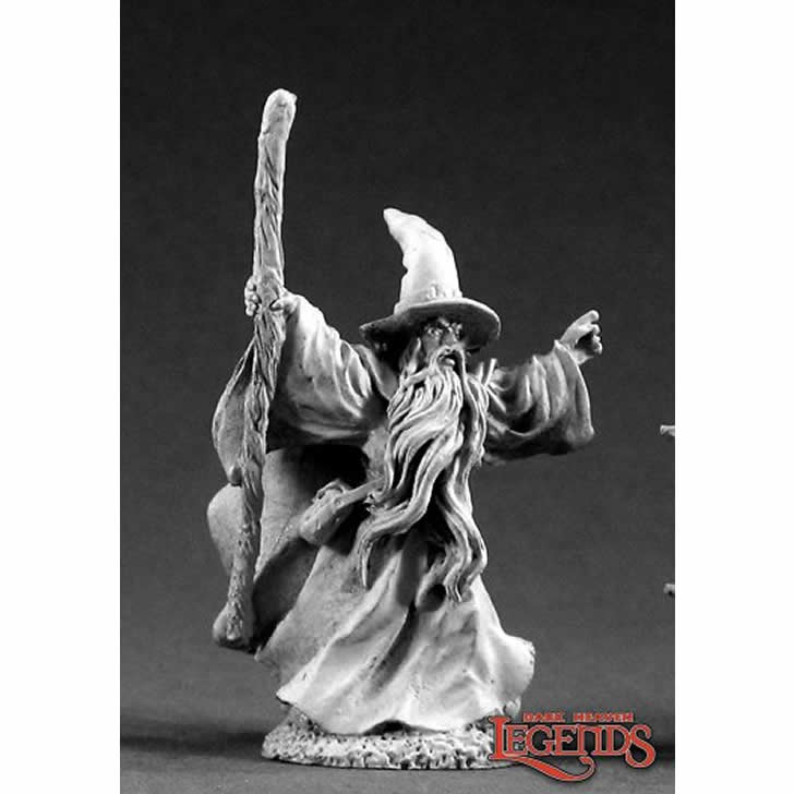 RPR02114 Galladon Wizard Miniature 25mm Heroic Scale Dark Heaven Main Image