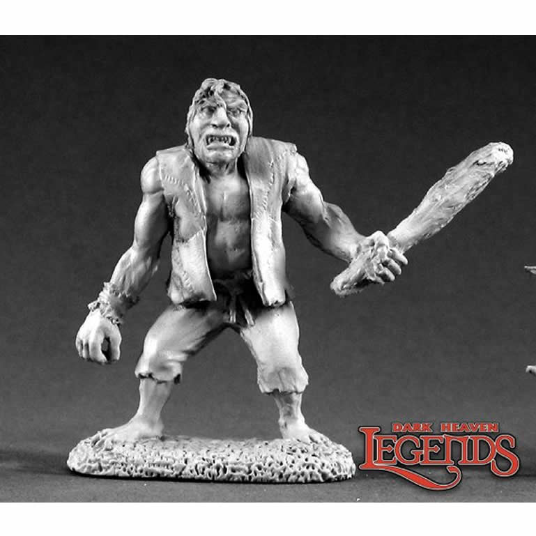 RPR02117 Hill Troll Monster Miniature 25mm Heroic Scale Dark Heaven Main Image