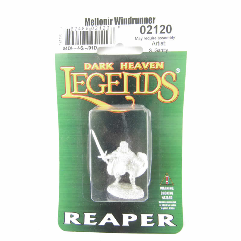 RPR02120 Mellonir Windrunner Fighter Miniature 25mm Heroic Scale 2nd Image