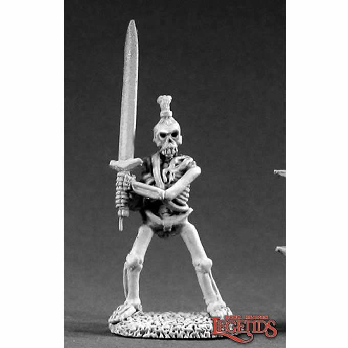 RPR02129 Skeleton 2 Handed Sword Miniature 25mm Heroic Scale Main Image