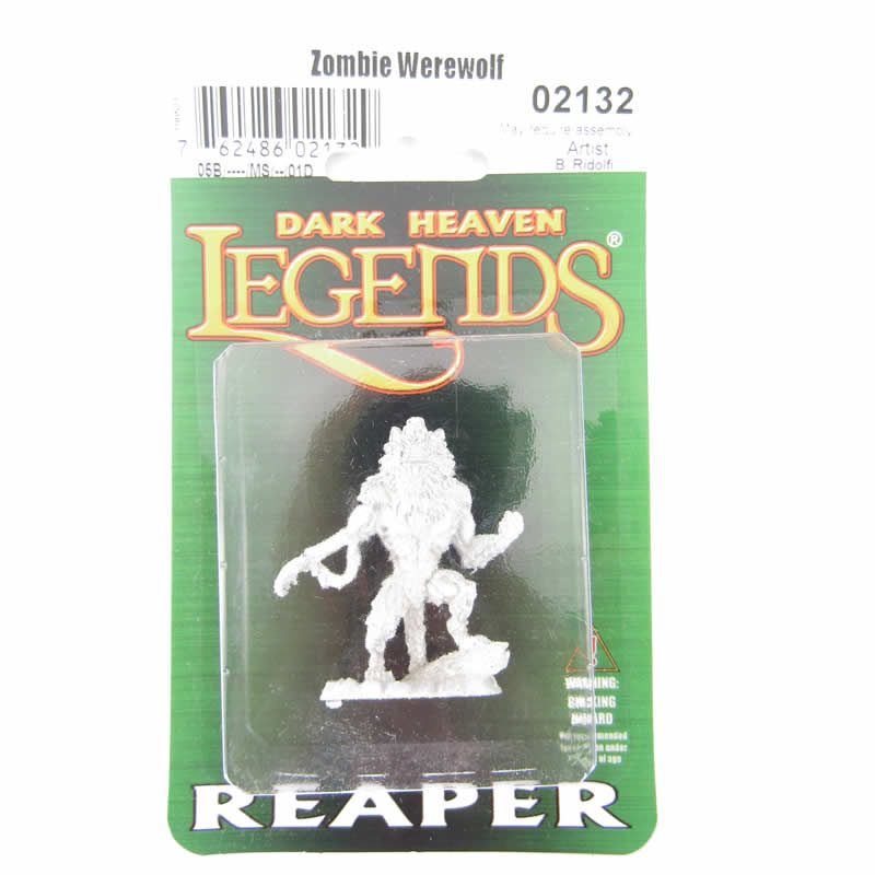 RPR02132 Zombie Werewolf Miniature 25mm Heroic Scale Dark Heaven 2nd Image