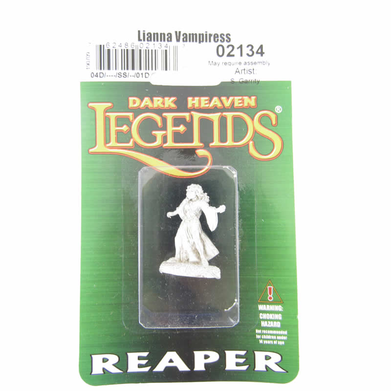 RPR02134 Lianna Vampiress Miniature 25mm Heroic Scale Dark Heaven 2nd Image