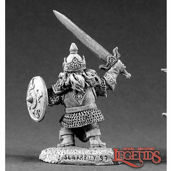 RPR02135 King Norin Sliverbeard Fighter Miniature 25mm Heroic Scale 3rd Image