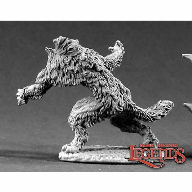 RPR02139 Jean Paul Duchamps Warewolf Miniature 25mm Heroic Scale 3rd Image