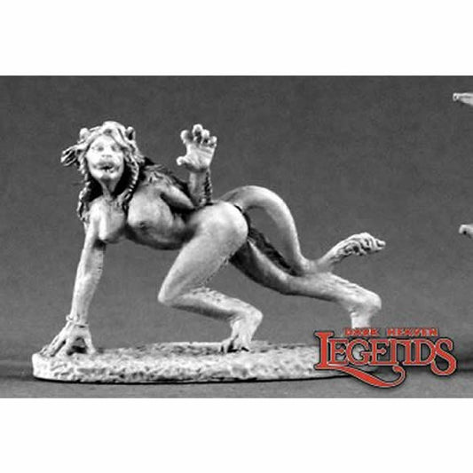 RPR02140 Cleo Weretigress Miniature 25mm Heroic Scale Dark Heaven Main Image