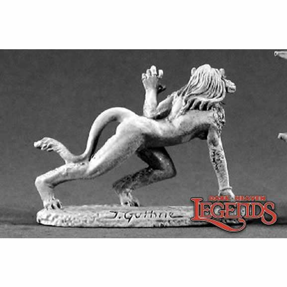 RPR02140 Cleo Weretigress Miniature 25mm Heroic Scale Dark Heaven 3rd Image