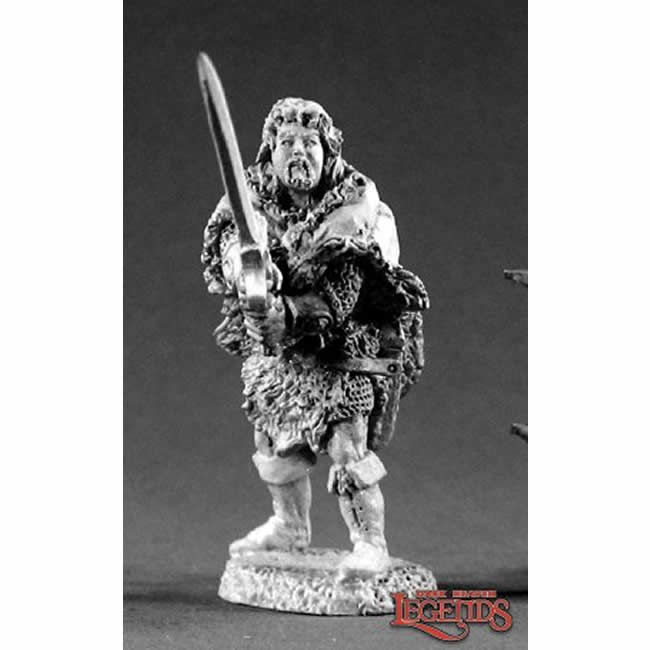 RPR02142 Beorn The Mighty Barbarian Miniature 25mm Heroic Scale Main Image