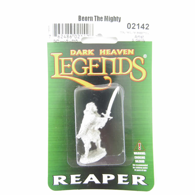 RPR02142 Beorn The Mighty Barbarian Miniature 25mm Heroic Scale 2nd Image