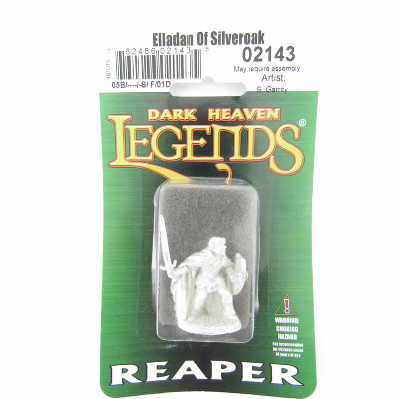 RPR02143 Elladan Of Silveroak Fighter Miniature 25mm Heroic Scale 2nd Image