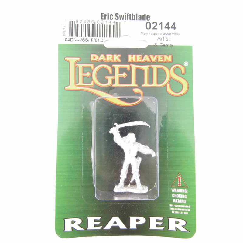 RPR02144 Eric Swiftblade Pirate Miniature 25mm Heroic Scale Dark Heaven 2nd Image