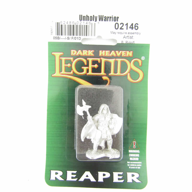 RPR02146 Unholy Warrior Miniature 25mm Heroic Scale Dark Heaven 2nd Image