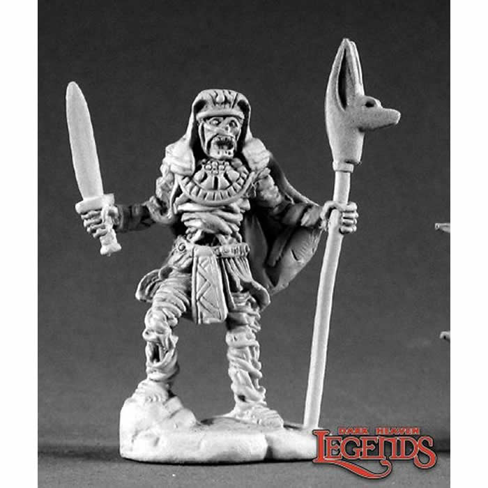 RPR02166 Khalith Mummy King Miniature 25mm Heroic Scale Dark Heaven Main Image