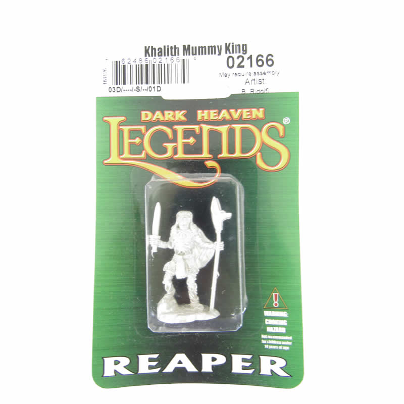 RPR02166 Khalith Mummy King Miniature 25mm Heroic Scale Dark Heaven 2nd Image