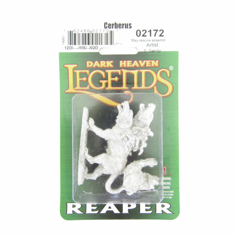 RPR02172 Cerberus 3 Headed Monster Miniature 25mm Heroic Scale 2nd Image