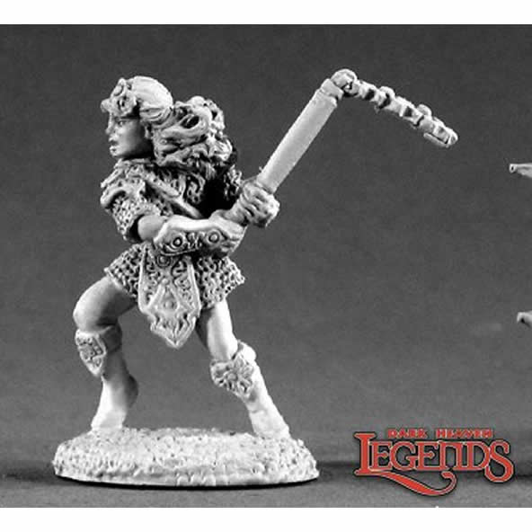 RPR02176 Muriel The Just Fighter Miniature 25mm Heroic Scale 4th Image