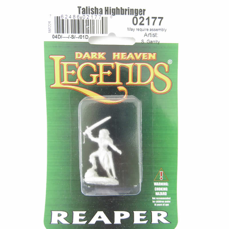 RPR02177 Talisha Highbringer Roque Miniature 25mm Heroic Scale 2nd Image