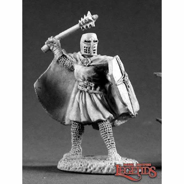 RPR02178 Knight Templar Miniature 25mm Heroic Scale Dark Heaven Main Image