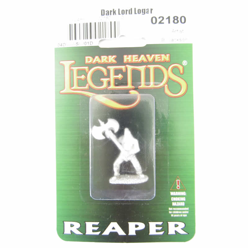 RPR02180 Dark Lord Logar Miniature 25mm Heroic Scale Dark Heaven 2nd Image