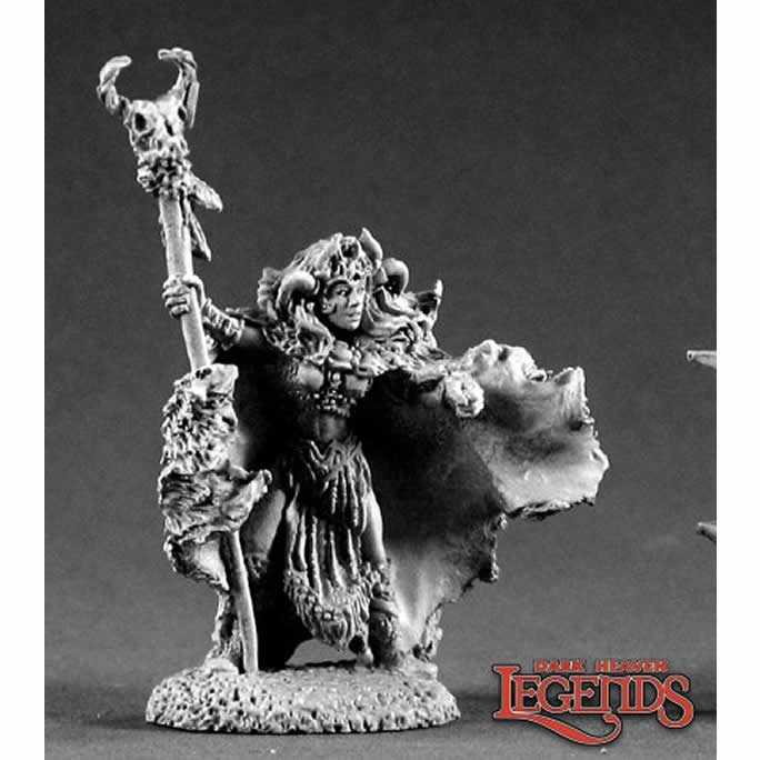 RPR02183 Queen Shanon Miniature 25mm Heroic Scale Dark Heaven Main Image