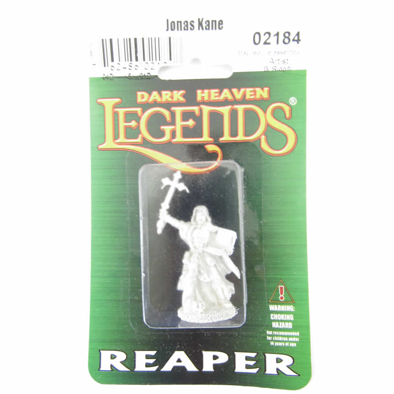 RPR02184 Jonas Kane Miniature 25mm Heroic Scale Dark Heaven Reaper 2nd Image