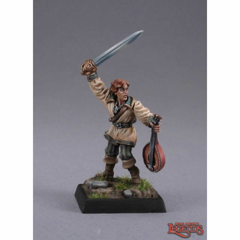 RPR02186 Alfred Redlute Bard Miniature 25mm Heroic Scale Dark Heaven 3rd Image