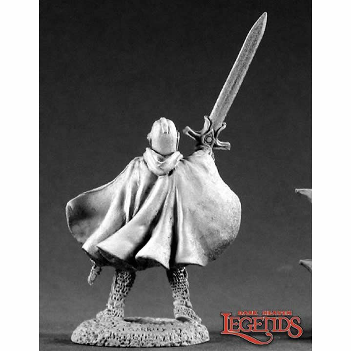 RPR02188 Knight Templar Miniature 25mm Heroic Scale Dark Heaven 3rd Image