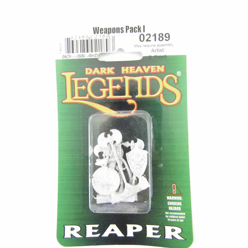 RPR02189 Weapons Pack I Miniature 25mm Heroic Scale Dark Heaven 2nd Image