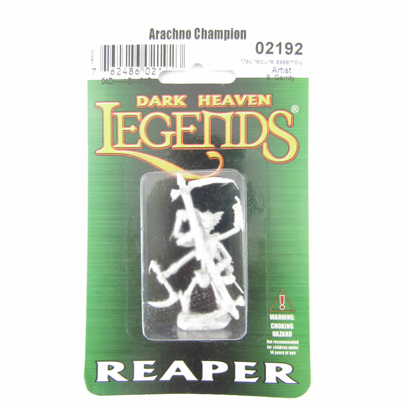 RPR02192 Arachno Champion Miniature 25mm Heroic Scale Dark Heaven 2nd Image