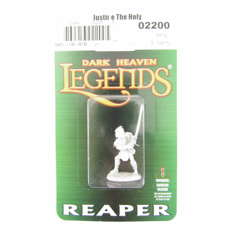 RPR02200 Justine The Holy Miniature 25mm Heroic Scale Dark Heaven 2nd Image