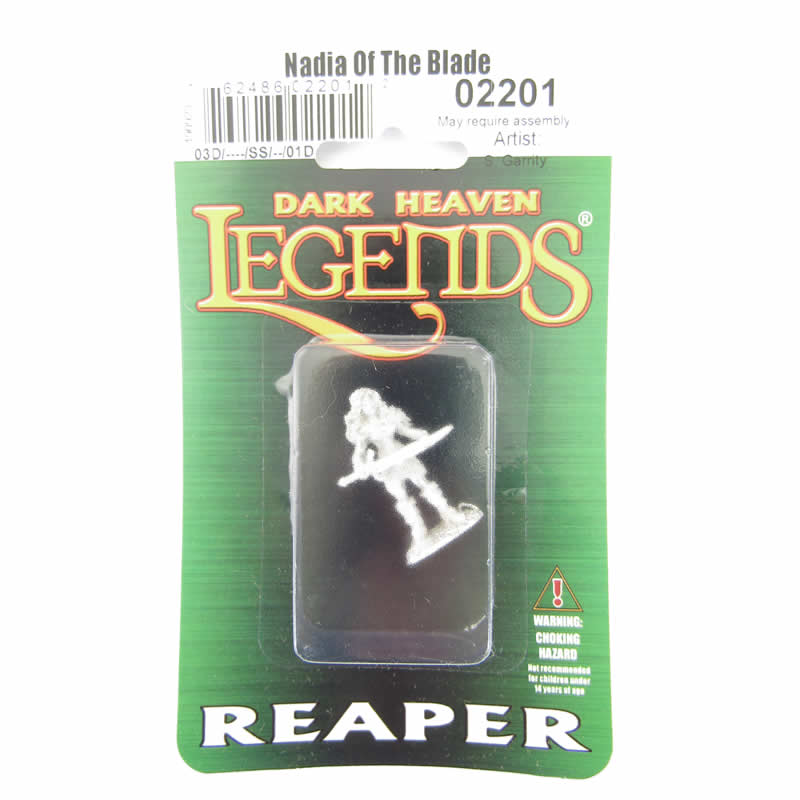 RPR02201 Nadia Of The Blade Miniature 25mm Heroic Scale Dark Heaven 2nd Image