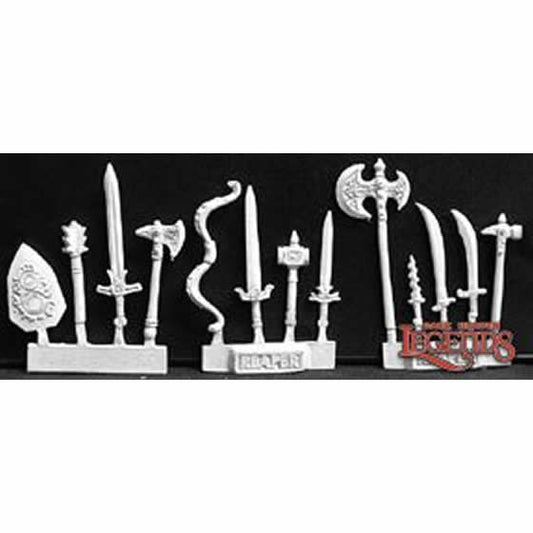 RPR02202 Weapons Pack II Miniature 25mm Heroic Scale Dark Heaven Main Image