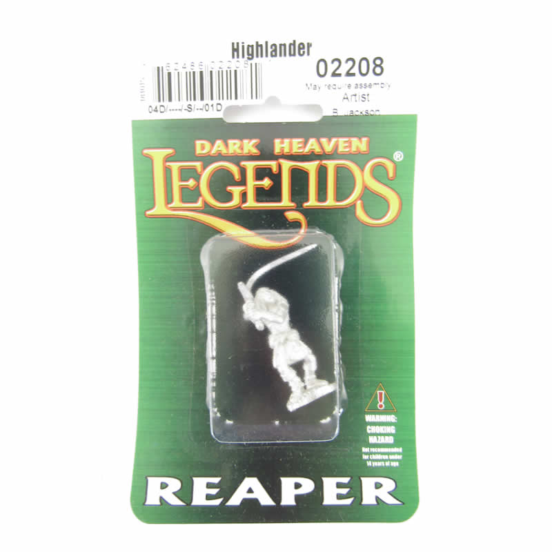 RPR02208 Highlander Miniature 25mm Heroic Scale Dark Heaven Legends 2nd Image