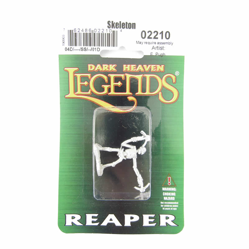 RPR02210 Skeleton Miniature 25mm Heroic Scale Dark Heaven Legends 2nd Image