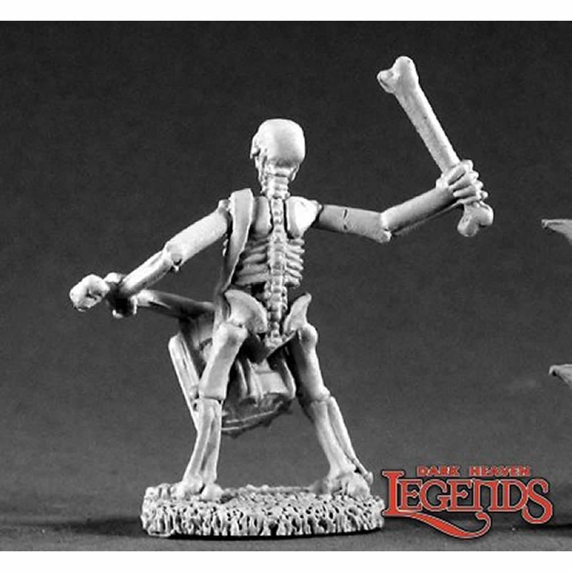 RPR02211 Skeleton Drummer Miniature 25mm Heroic Scale Dark Heaven 3rd Image