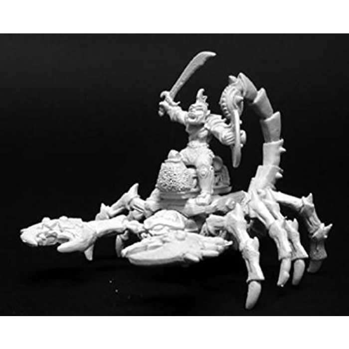 RPR02212 Orc Riding Scorpion Miniature 25mm Heroic Scale Dark Heaven Main Image