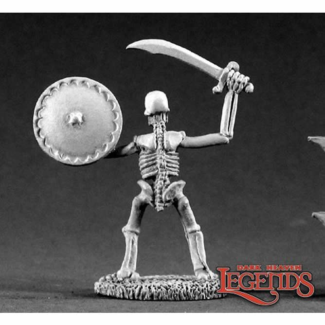 RPR02213 Skeleton Swordsman Miniature 25mm Heroic Scale Dark Heaven 3rd Image