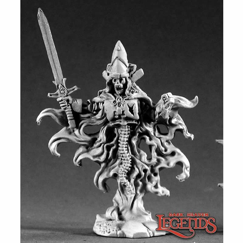 RPR02220 Harkus Ghost King Miniature 25mm Heroic Scale Dark Heaven Main Image