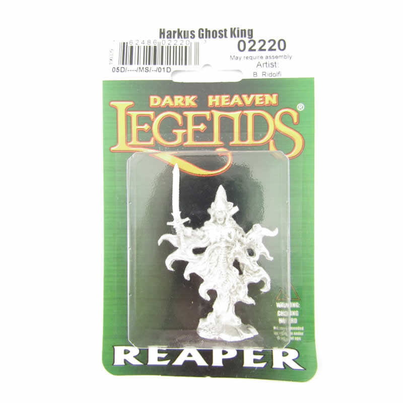 RPR02220 Harkus Ghost King Miniature 25mm Heroic Scale Dark Heaven 2nd Image