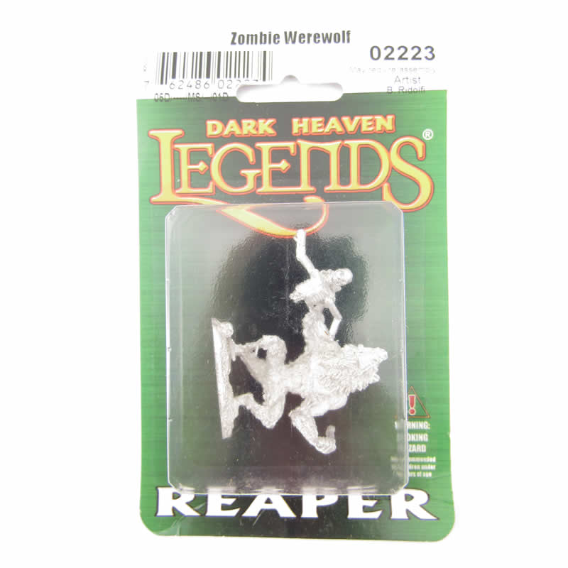 RPR02223 Zombie Werewolf Miniature 25mm Heroic Scale Dark Heaven 2nd Image