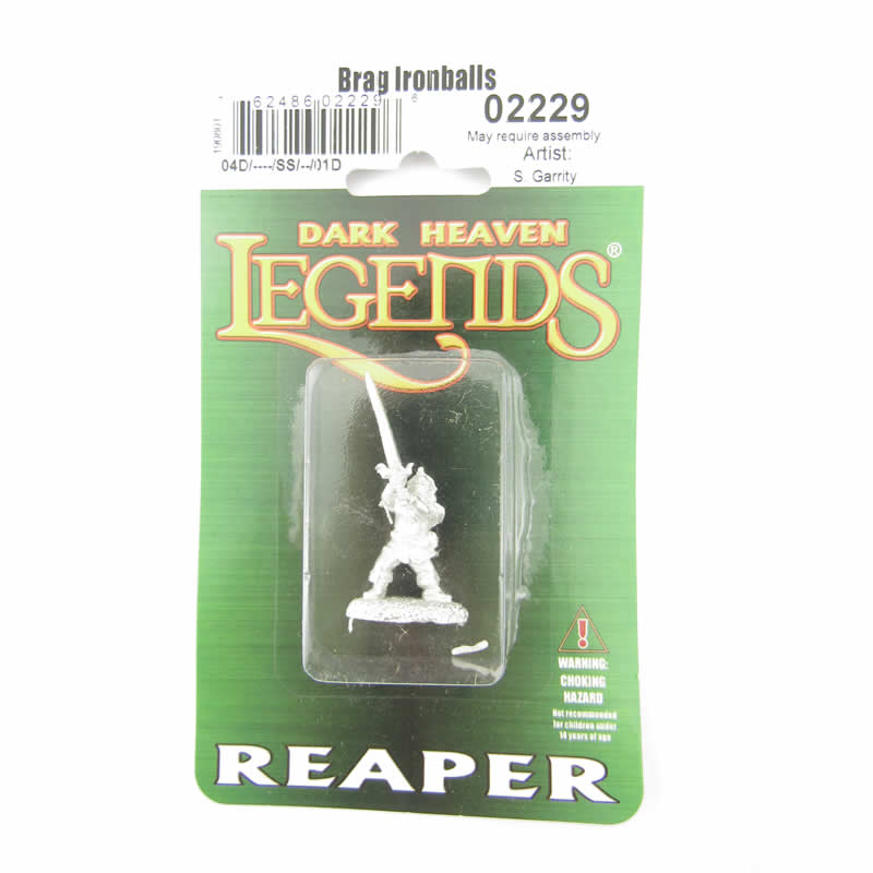 RPR02229 Brag Ironballs Miniature 25mm Heroic Scale Dark Heaven 2nd Image