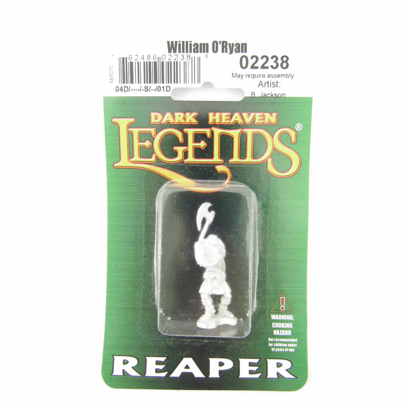 RPR02238 William Oryan Miniature 25mm Heroic Scale Dark Heaven 2nd Image