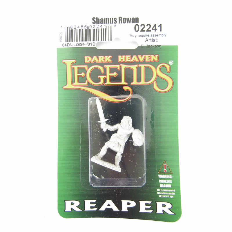 RPR02241 Shamus Rowan Miniature 25mm Heroic Scale Dark Heaven 2nd Image