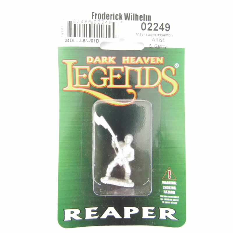 RPR02249 Froderick Wilhelm Miniature 25mm Heroic Scale Dark Heaven Legends 2nd Image