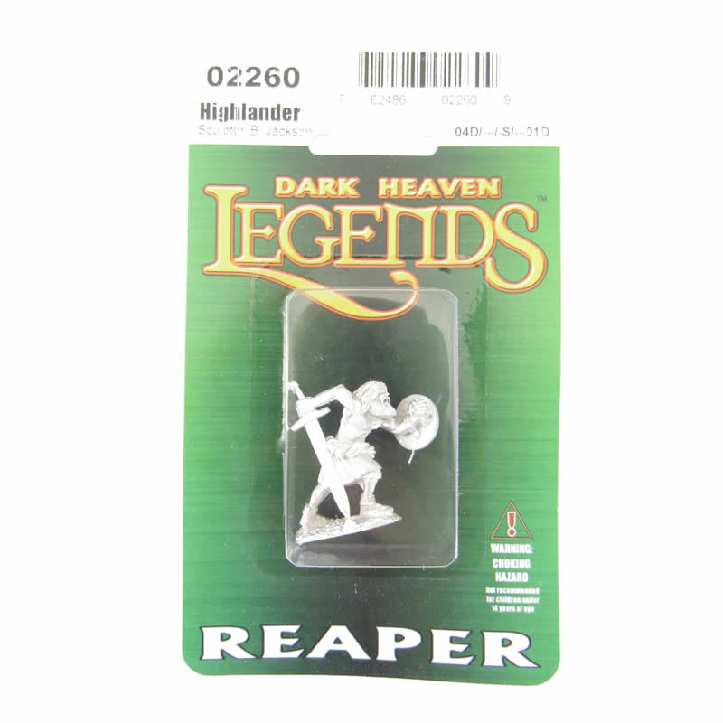 RPR02260 Highlander Miniature 25mm Heroic Scale Dark Heaven Legends 2nd Image