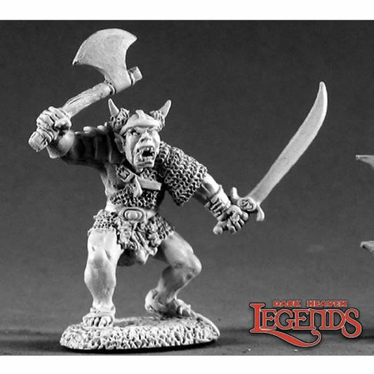 RPR02262 Orc Warrior of Kargir Miniature 25mm Heroic Scale Dark Heaven Main Image