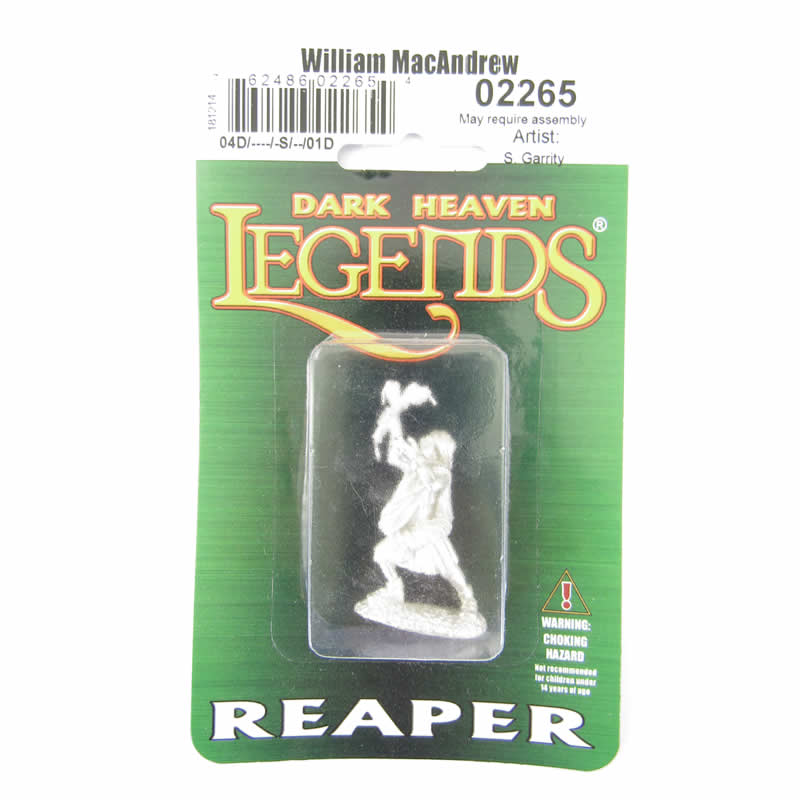 RPR02265 William Macandrew Miniature 25mm Heroic Scale Dark Heaven 2nd Image