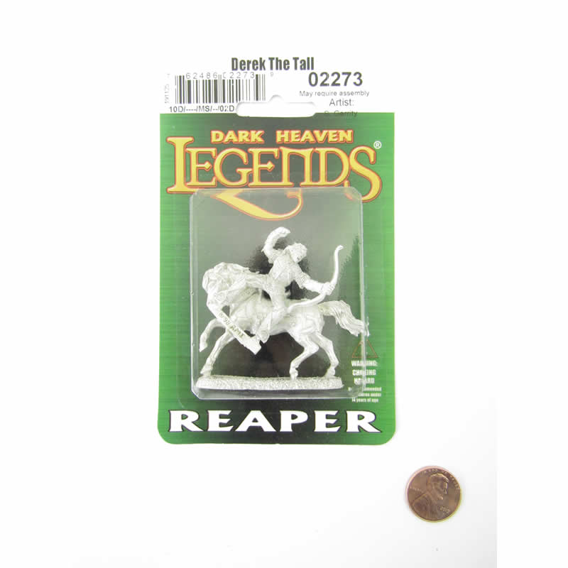 RPR02273 Derek The Tall Miniature 25mm Heroic Scale Dark Heaven Legends 2nd Image