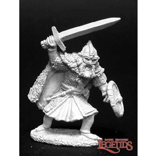 RPR02280 Eric Redbeard Miniature 25mm Heroic Scale Dark Heaven Legends Main Image