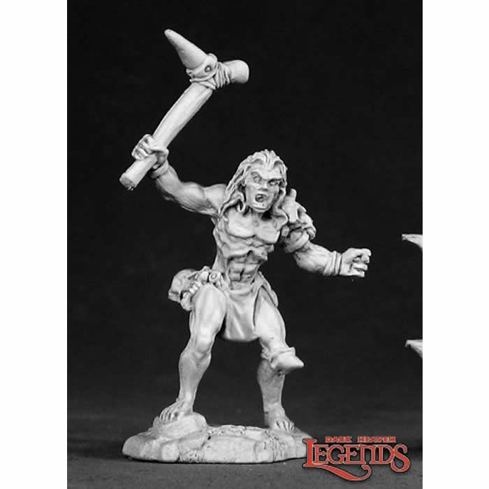 RPR02282 Ghoul Warrior Miniature 25mm Heroic Scale Dark Heaven Legends Reaper Miniatures Main Image