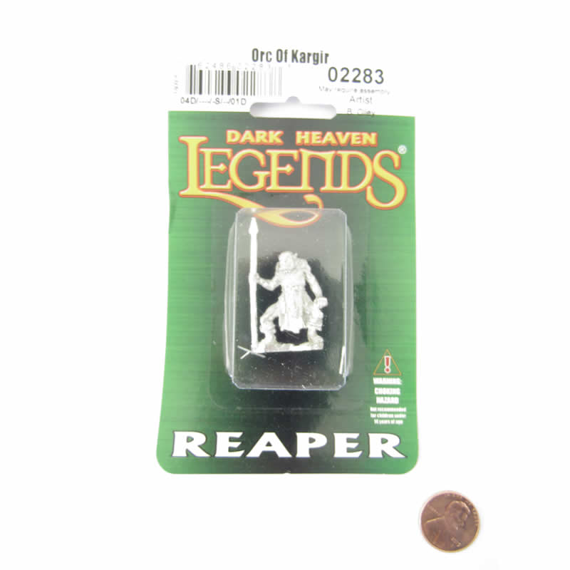 RPR02283 Orc Of Kargir Miniature 25mm Heroic Scale Dark Heaven Legends 2nd Image